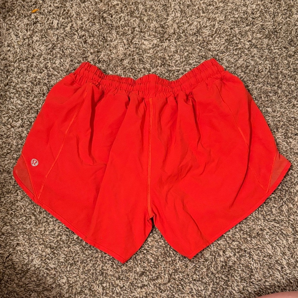 lululemon athletica Women's Bright Red Athletic Shorts